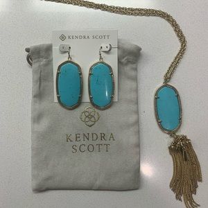 Kendra Scott Earrings and Necklace Set